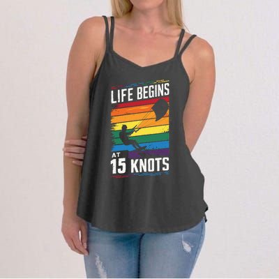 Life Begins At 15 Knots Women's Strappy Tank