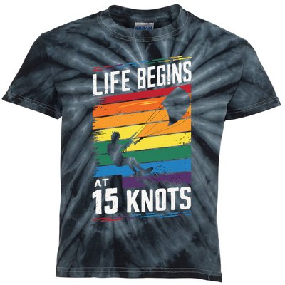 Life Begins At 15 Knots Kids Tie-Dye T-Shirt