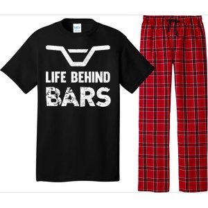 Life Behind Bars Distressed Bmx Gift Pajama Set