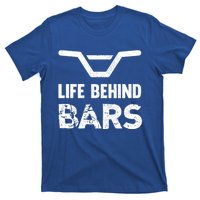 Life Behind Bars Distressed Bmx Gift T-Shirt