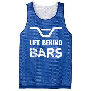 Life Behind Bars Distressed Bmx Gift Mesh Reversible Basketball Jersey Tank