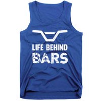 Life Behind Bars Distressed Bmx Gift Tank Top