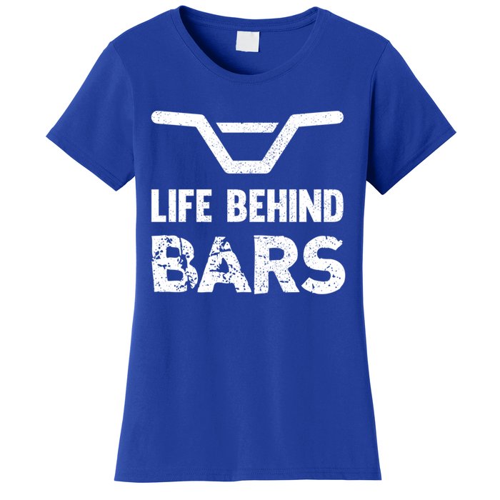 Life Behind Bars Distressed Bmx Gift Women's T-Shirt