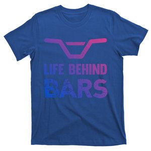 Life Behind Bars Distressed Bmx Gift T-Shirt