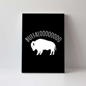 Lucky Buffalo Buffalooo Bison Nature Wildlife Design Canvas