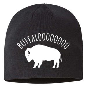 Lucky Buffalo Buffalooo Bison Nature Wildlife Design Sustainable Beanie