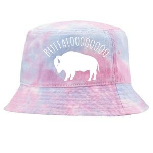 Lucky Buffalo Buffalooo Bison Nature Wildlife Design Tie-Dyed Bucket Hat