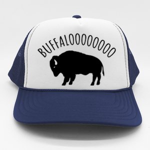 Lucky Buffalo Buffalooo Bison Nature Wildlife Design Trucker Hat