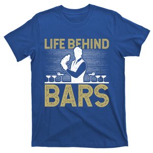 Life Behind Bars Funny Bartender Gift T-Shirt