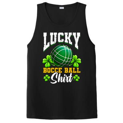 Lucky Bocce Ball Gift Italian Game Bocce Cool Gift PosiCharge Competitor Tank