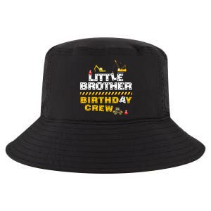 Little Brother Birthday Crew Construction Family Birthday Cool Comfort Performance Bucket Hat