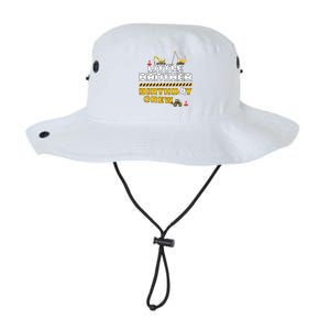 Little Brother Birthday Crew Construction Family Birthday Legacy Cool Fit Booney Bucket Hat