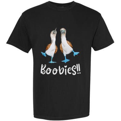 Love Bluefooted Boobies Bird Nerd For Birdwatching Garment-Dyed Heavyweight T-Shirt