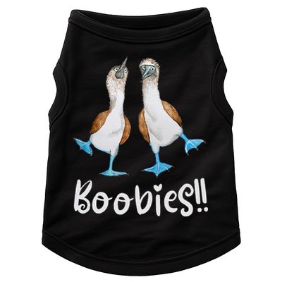 Love Bluefooted Boobies Bird Nerd For Birdwatching Doggie Tank