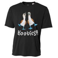 Love Bluefooted Boobies Bird Nerd For Birdwatching Cooling Performance Crew T-Shirt