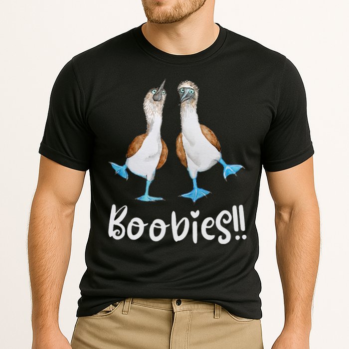 Love Bluefooted Boobies Bird Nerd For Birdwatching Performance Shirt