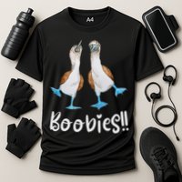 Love Bluefooted Boobies Bird Nerd For Birdwatching Performance Shirt