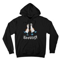 Love Bluefooted Boobies Bird Nerd For Birdwatching Hoodie