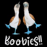 Love Bluefooted Boobies Bird Nerd For Birdwatching Apron