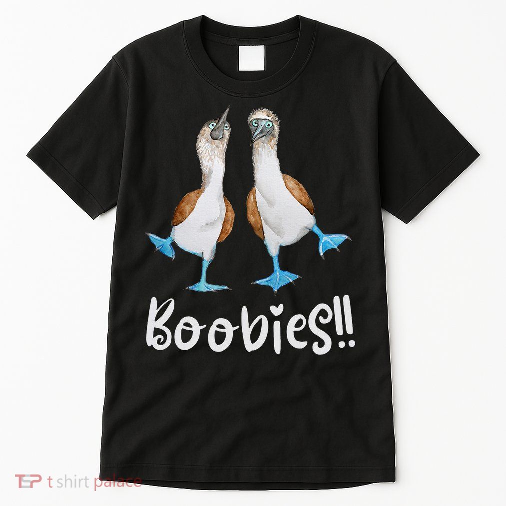 Love Bluefooted Boobies Bird Nerd For Birdwatching Tall T-Shirt