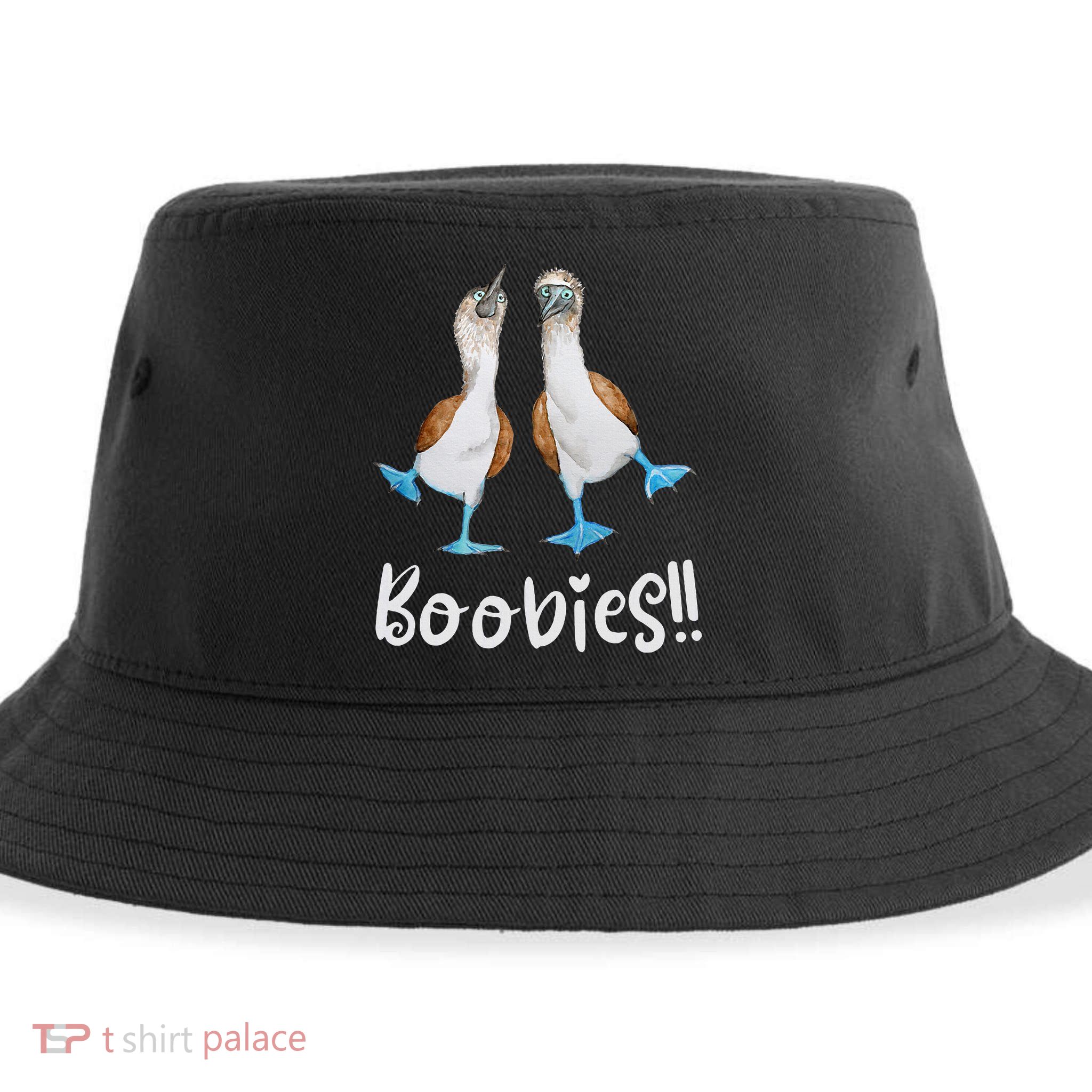 Love Bluefooted Boobies Bird Nerd For Birdwatching Sustainable Bucket Hat