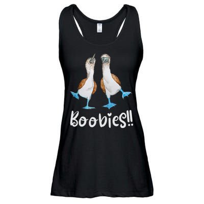 Love Bluefooted Boobies Bird Nerd For Birdwatching Ladies Essential Flowy Tank