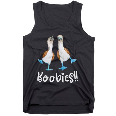 Love Bluefooted Boobies Bird Nerd For Birdwatching Tank Top