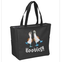 Love Bluefooted Boobies Bird Nerd For Birdwatching Zip Tote Bag