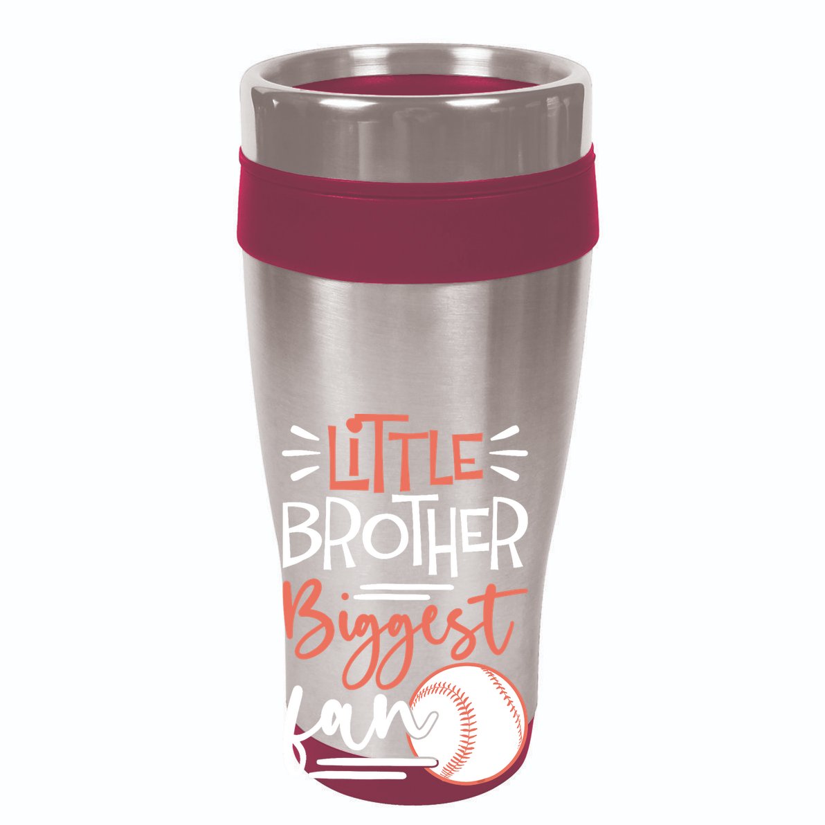 Little Brother Biggest Fan Baseball Season Impact Tech Backpack