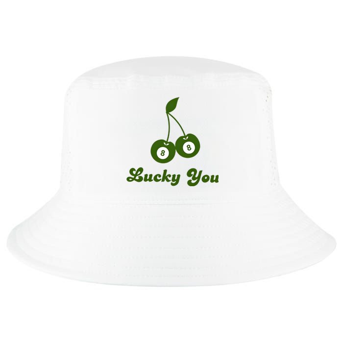 Lucky Baby Ball 8 Ball Cherry Cool Comfort Performance Bucket Hat