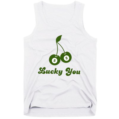 Lucky Baby Ball 8 Ball Cherry Tank Top