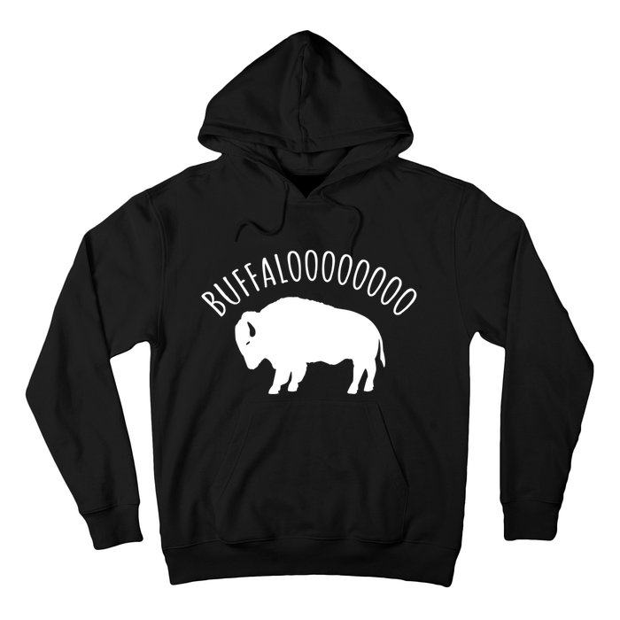 Lucky Buffalo Buffalooo Bison Nature Wildlife Design Cute Gift Hoodie