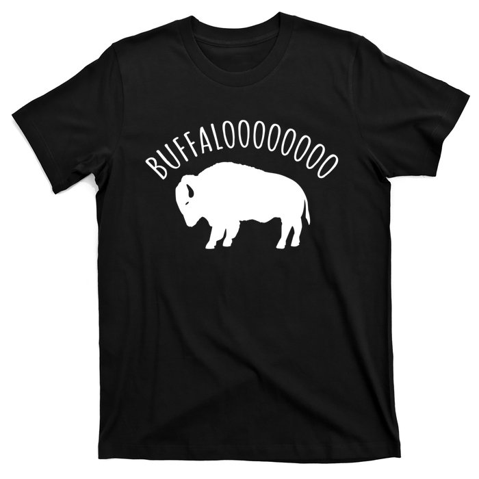 Lucky Buffalo Buffalooo Bison Nature Wildlife Design Cute Gift T-Shirt