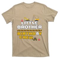 Little Brother Birthday Crew Construction Family Birthday T-Shirt