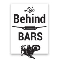 Life Behind Bars Brap Dirt Bike Motocross Poster