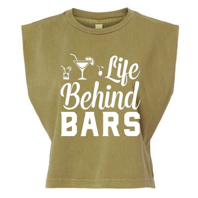 Life Behind Bars Garment-Dyed Women's Muscle Tee