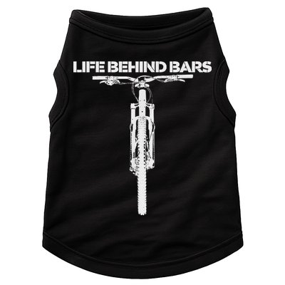 Life Behind Bars Mb Mountain Biking Cyclists Bikers Doggie Tank