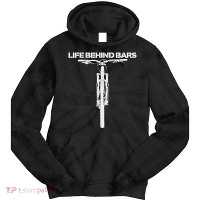 Life Behind Bars Mb Mountain Biking Cyclists Bikers Tie Dye Hoodie