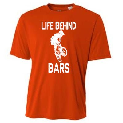 Life Behind Bars Great Gift Bmx Gift Meaningful Gift Cooling Performance Crew T-Shirt