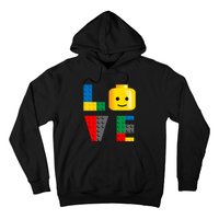 Love Blocks Bricks Toy Hoodie