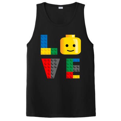 Love Blocks Bricks Toy PosiCharge Competitor Tank