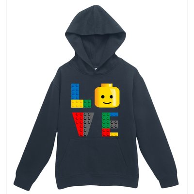 Love Blocks Bricks Toy Urban Pullover Hoodie