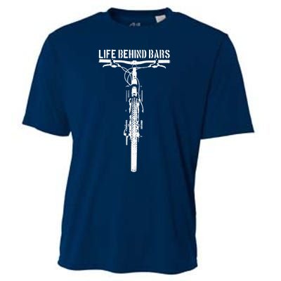 Life behind bars, bicycle, bicycling, bike, cycling lovers Cooling Performance Crew T-Shirt