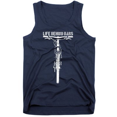 Life behind bars, bicycle, bicycling, bike, cycling lovers Tank Top