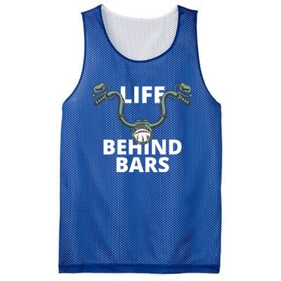 Life Behind Bars Vintage Motorcycle Rider Bikers Funny Gift Mesh Reversible Basketball Jersey Tank