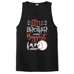 Little Brother Biggest Fan Baseball Season PosiCharge Competitor Tank