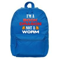 Library Bookworm Bookworm Gift 16 in Basic Backpack