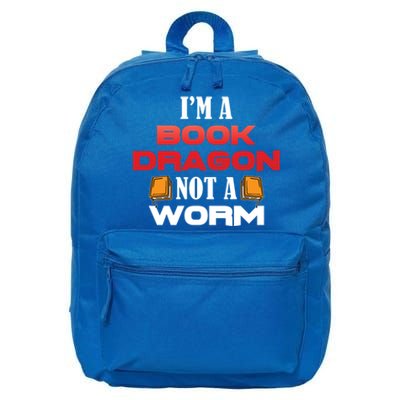 Library Bookworm Bookworm Gift 16 in Basic Backpack