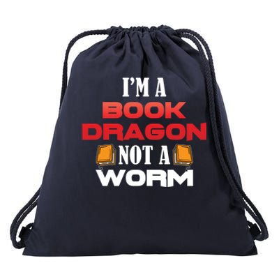 Library Bookworm Bookworm Gift Drawstring Bag