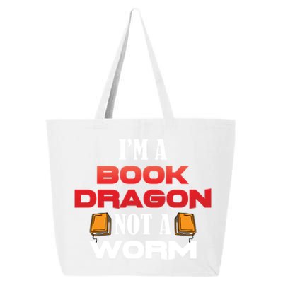 Library Bookworm Bookworm Gift 25L Jumbo Tote